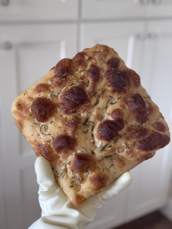 Rosemary and Sea Salt Sourdough Focaccia